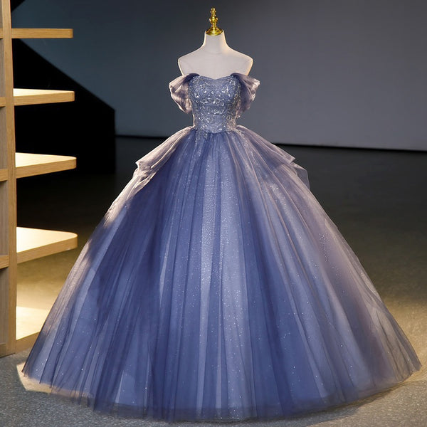Französisches Abendkleid 2025 Neuankömmling Puffkleid für Soloauftritte