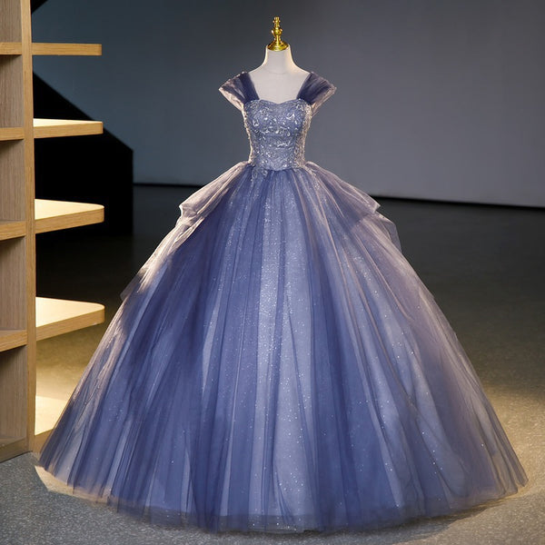 Französisches Abendkleid 2025 Neuankömmling Puffkleid für Soloauftritte
