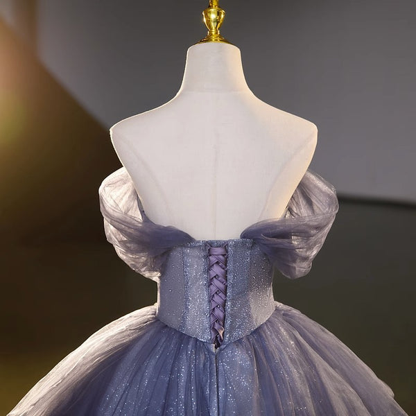 Französisches Abendkleid 2025 Neuankömmling Puffkleid für Soloauftritte