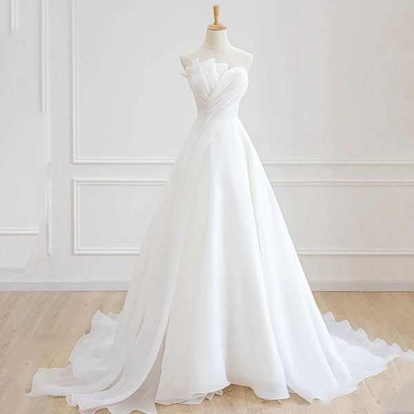 Vestido de novia francés 2025 NUEVA LLEGA Vestido nupcial