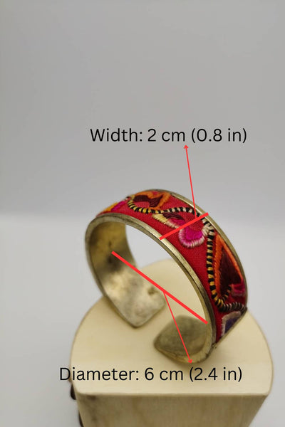 Brazalete de violaceae estébico a mano