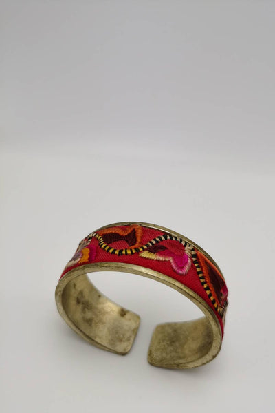 Brazalete de violaceae estébico a mano