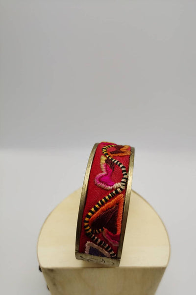 Brazalete de violaceae estébico a mano