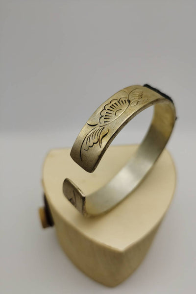 Pulsera de mosaico de patrón de patrón de diamantes exquisito