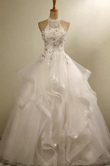 Vestido de organza de encaje de tul de bata de vestir
