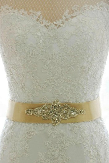 Mermaid Floor-Length Long Sleeve Corset Back Lace Dress