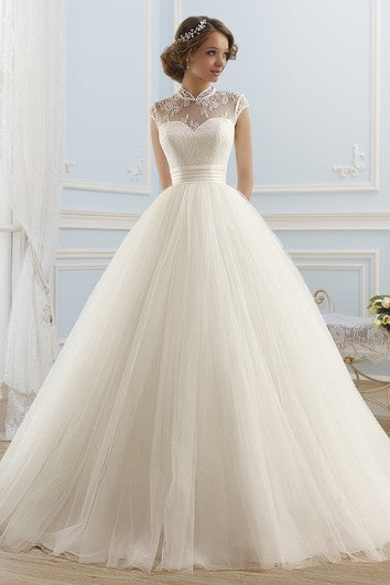 Vestido de pelota Maxi Vestido de tul de Tulle de tulla sin mangas con recipiente con encaje