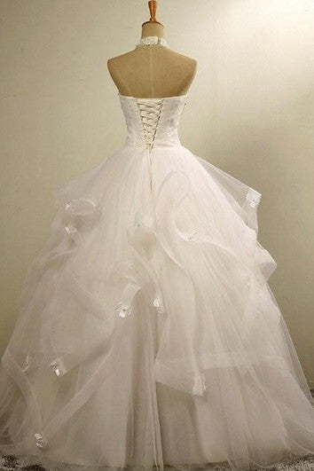 Vestido de organza de encaje de tul de bata de vestir