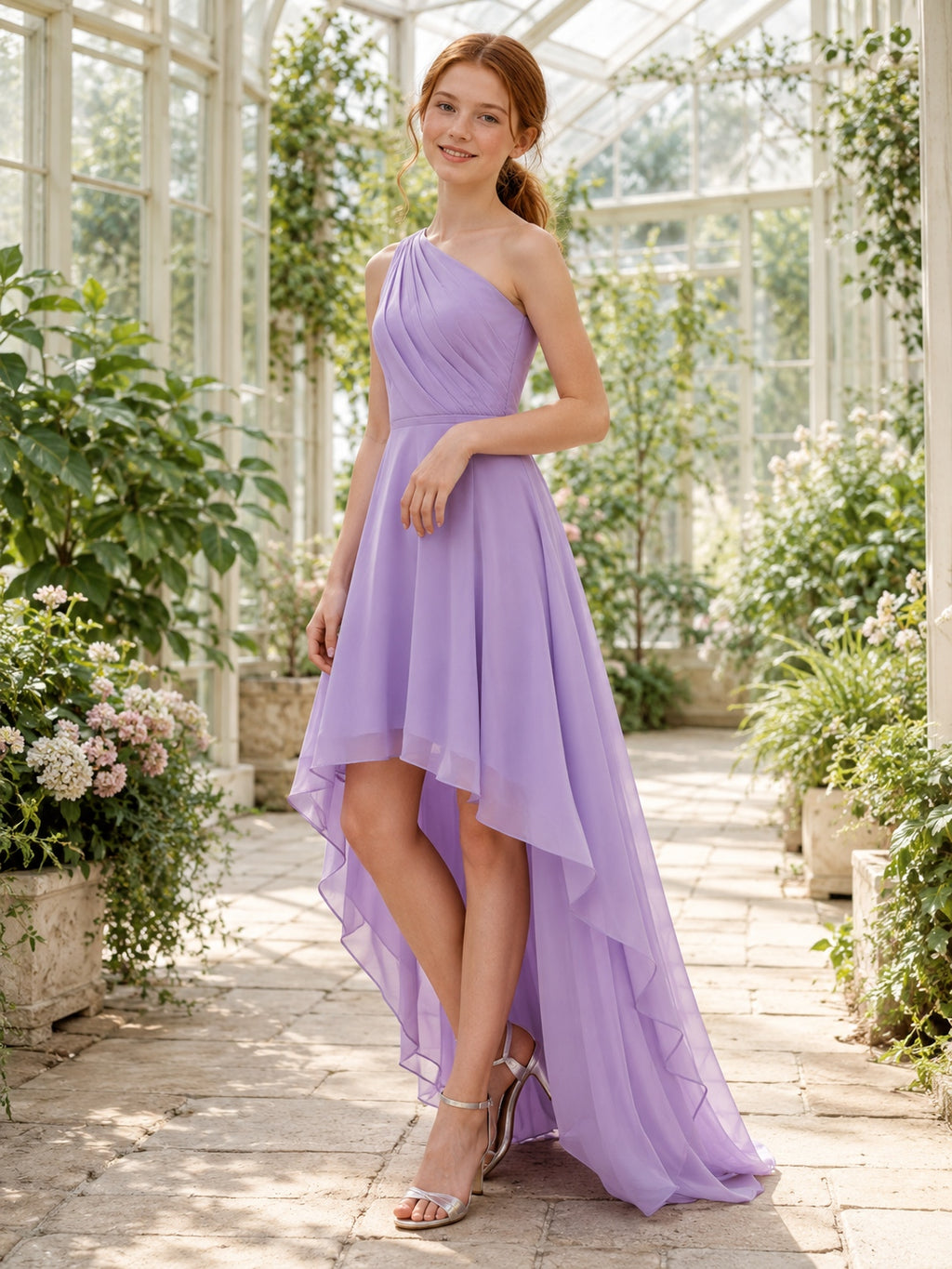 Lavender Junior Bridesmaid Dress