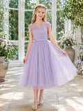 Lavender Junior Bridesmaid Dress