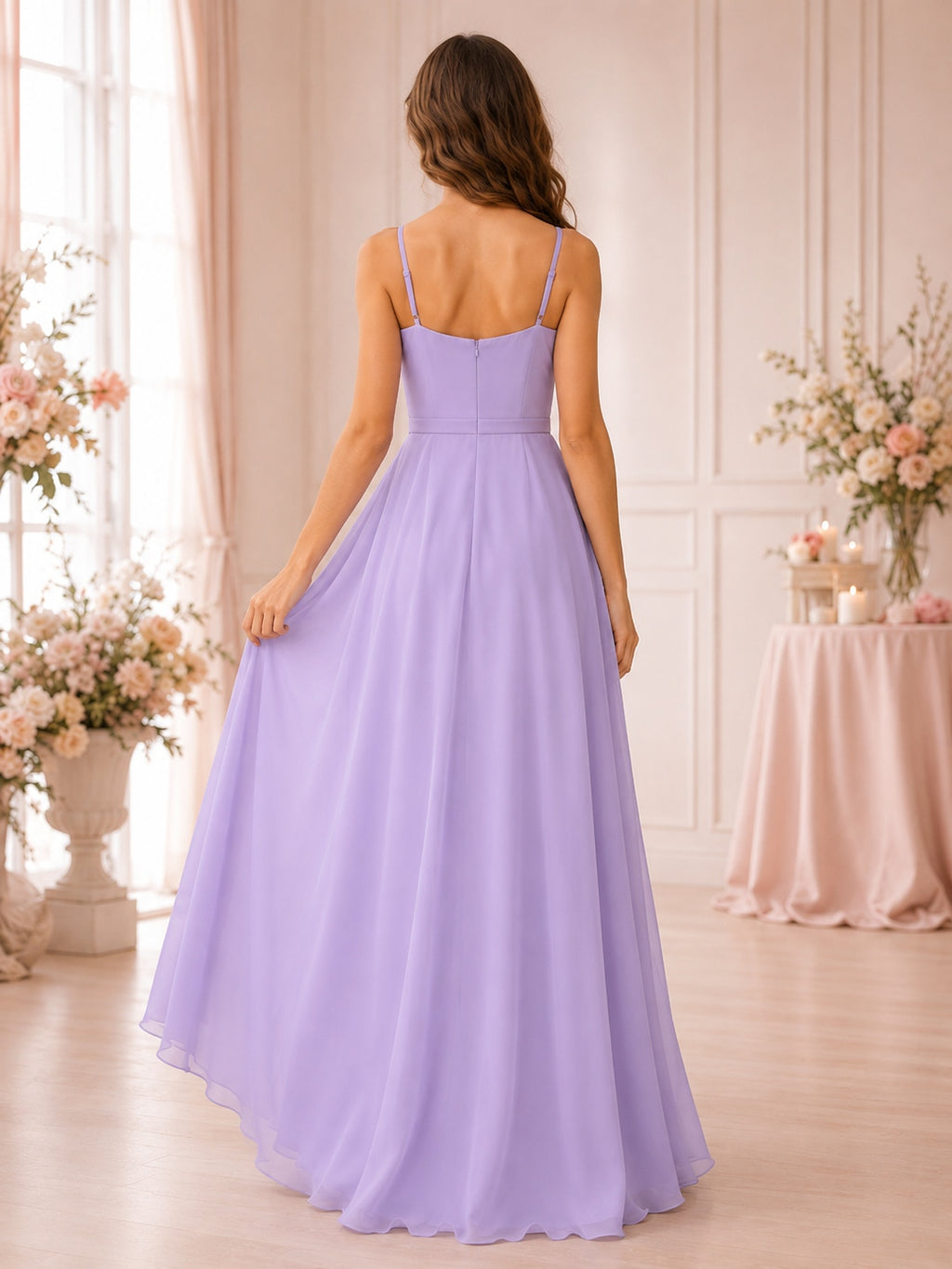 Lavender Junior Bridesmaid Dress
