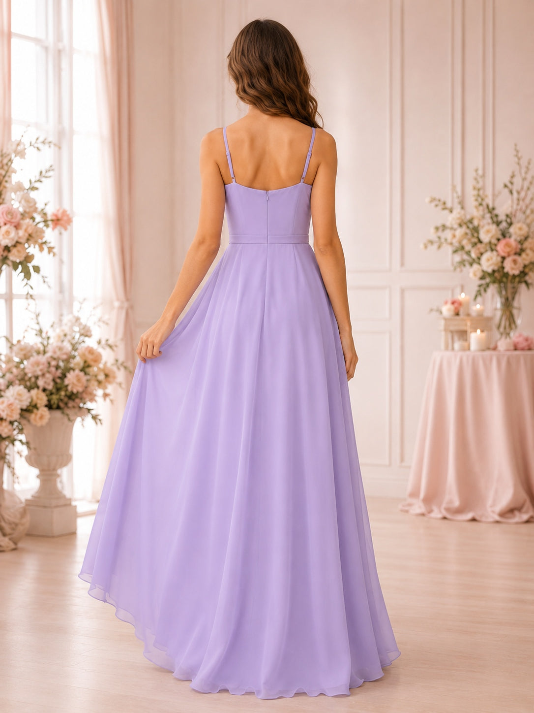 Lavender Junior Bridesmaid Dress
