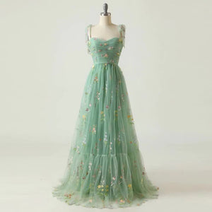 Export Evening Dress New Arrival Strapless Party Dress Summer Refreshing Beach Dress with Floral Print