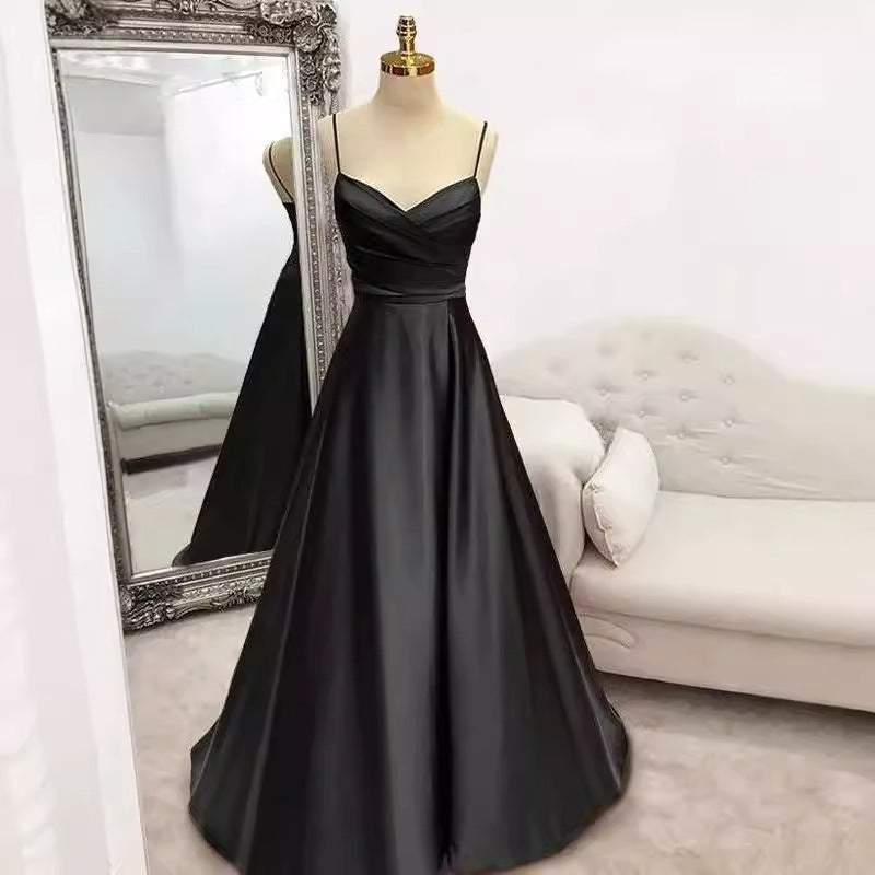 amazon birthday dress Amazon Evening Dress Strapless Party Dress for Birthday Banquet – Ms. Grace