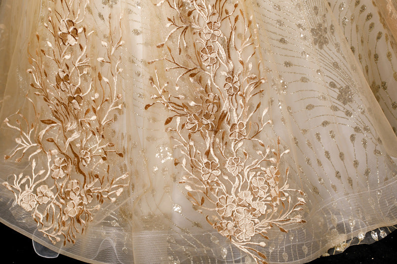 Západní večerní šaty 2025 Novinka Nadýchané šaty pro sólové vystoupení