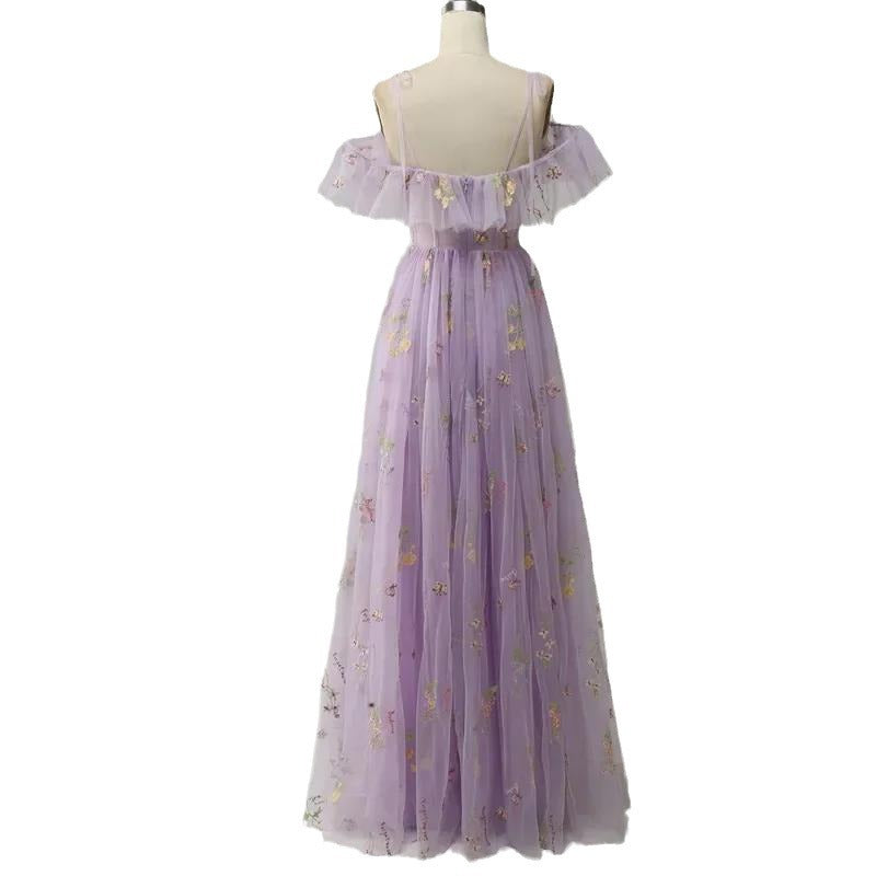 Langes, trägerloses Abendkleid – Das perfekte Kleid für Geburtstage, Brautjungfern oder Bühnenauftritte (Modelljahr 2025)