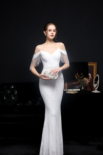 2021 Sequin Mermaid Evening Gown for Banquets & Galas