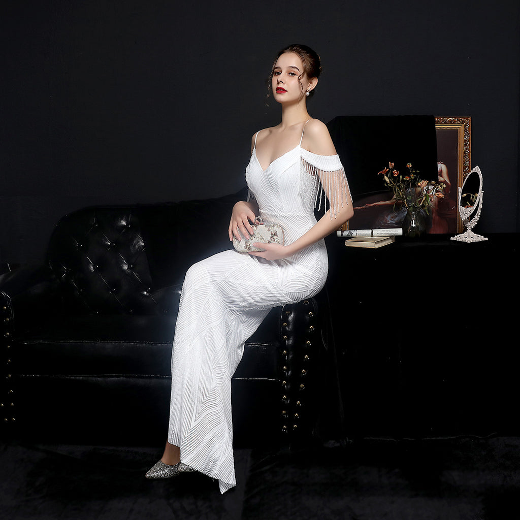 2021 Sequin Mermaid Evening Gown for Banquets & Galas