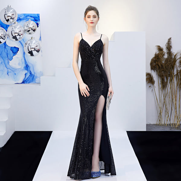 Sexy, Slim-Fit Mermaid Gown for Parties and Banquets