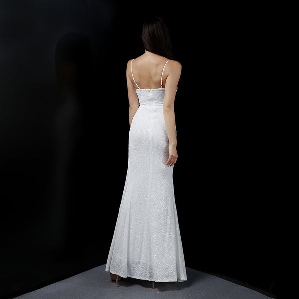 Sexy, Slim-Fit Mermaid Gown for Parties and Banquets