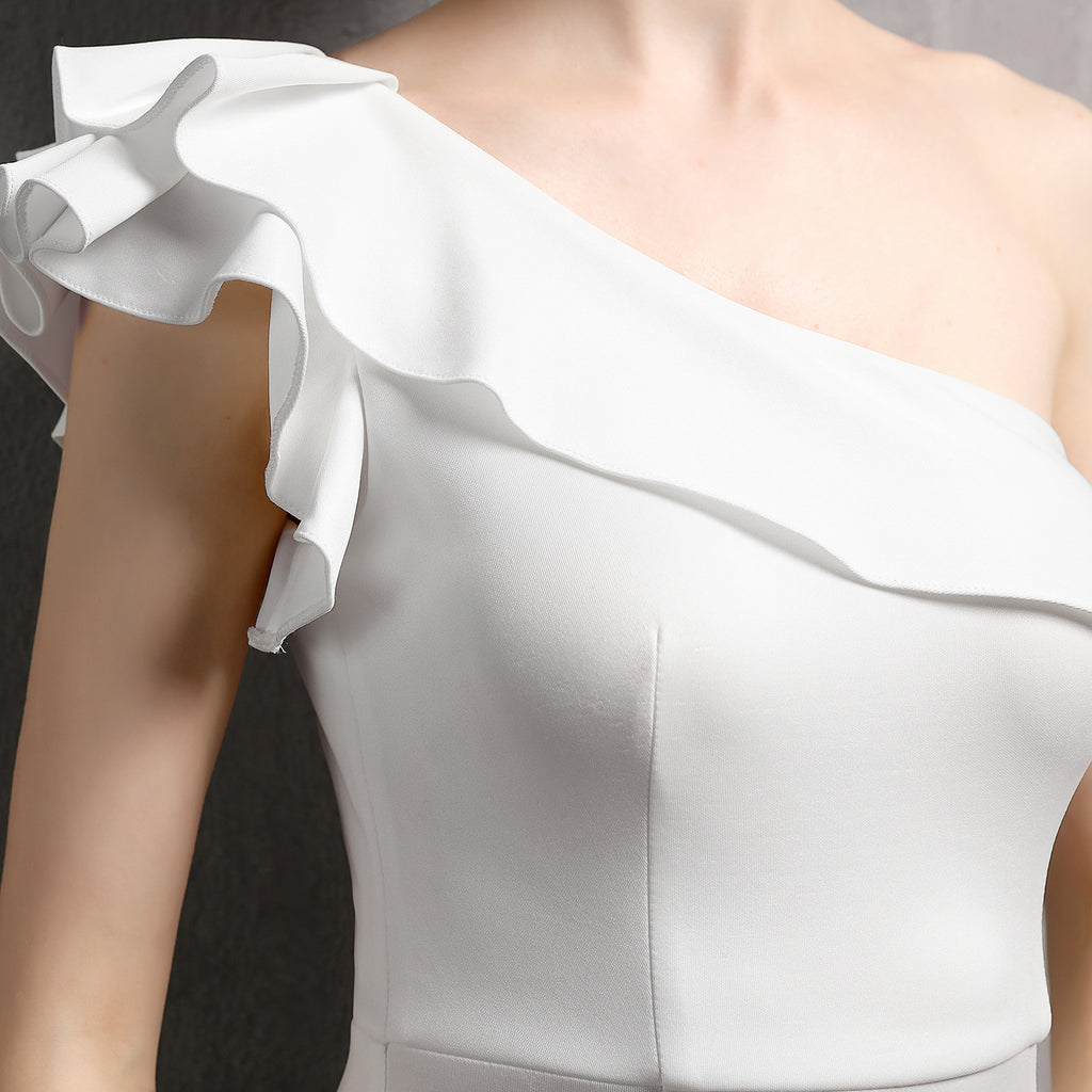 Elegantní červené večerní šaty mořská panna na bankety