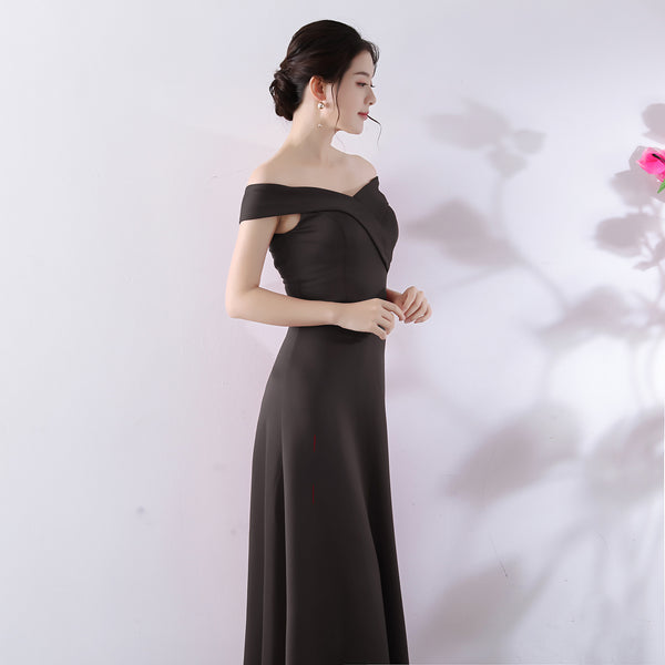 A-Line Red Wedding Dress for Engagement or Post-Wedding Events