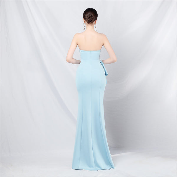 2026 Off-the-Shoulder Long Evening Gown for Weddings & Banquets