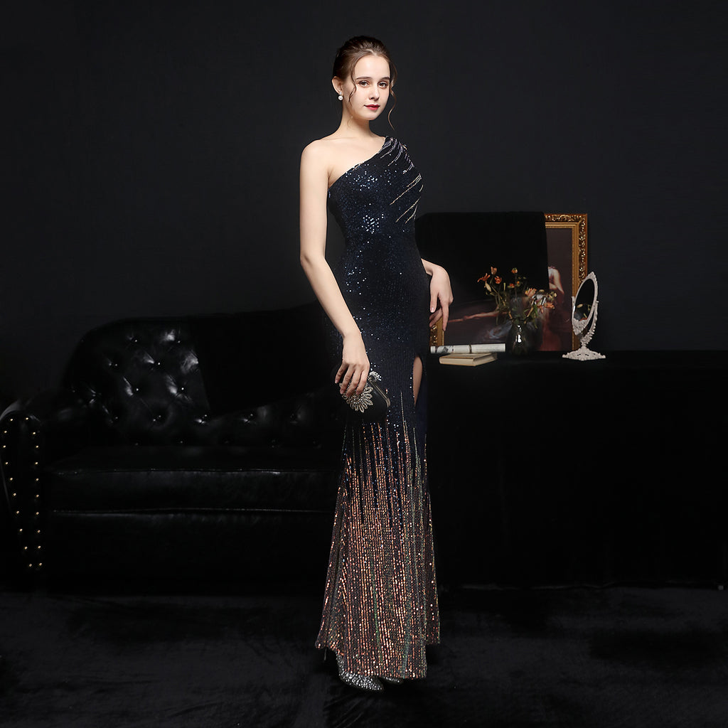 Perleťové flitrové mořská panna šaty na párty a svatby