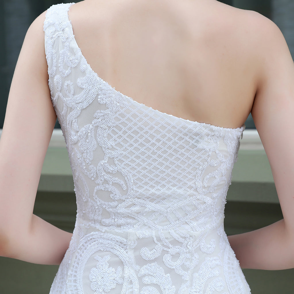 Éterické flitrové mořská panna šaty na párty a svatby