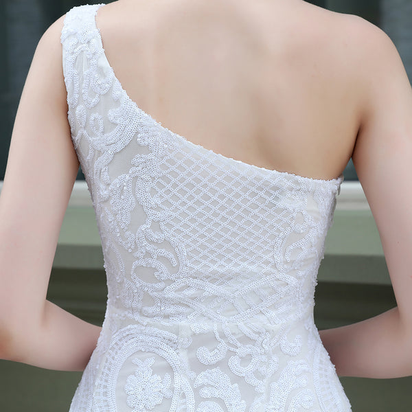 Ethereal Sequin Mermaid Gown for Parties & Weddings