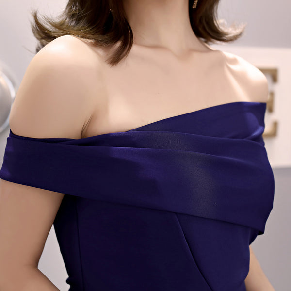 Off-the-Shoulder Sequin Mermaid Dress (6 Colors Available)