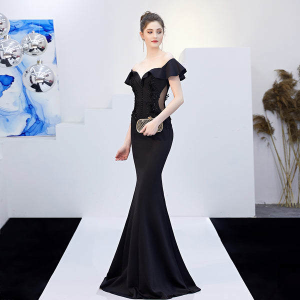 Off-the-Shoulder Mermaid Bridal Gown