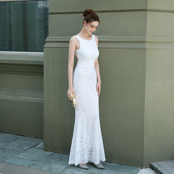 2020 Sequin Mermaid Evening Gown for Galas & Fashion Shows