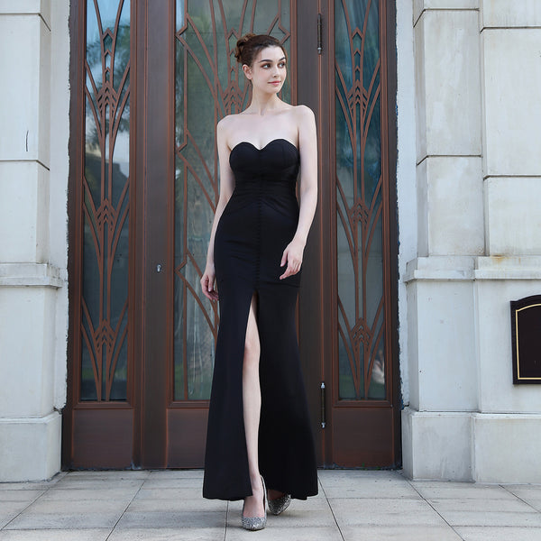 Strapless Mermaid Bridal Gown for Wedding Banquets