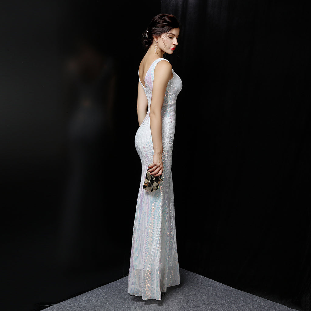 Éterické a snové svatební šaty mořské panny pro svatby a večírky