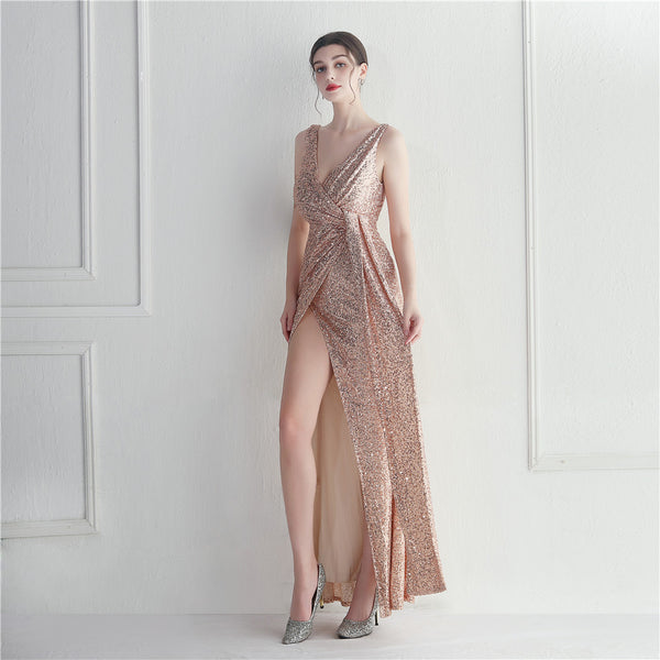 Premium Sequin Evening Gown for Galas & Events