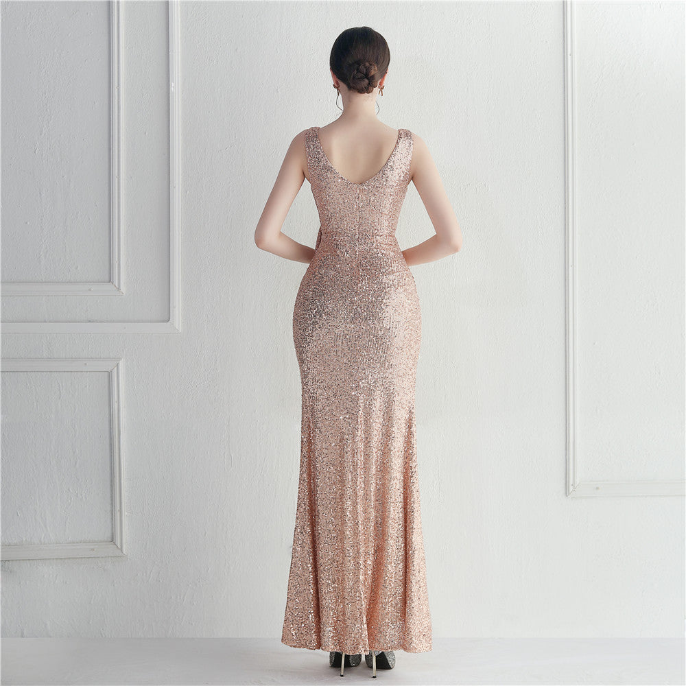 Premium Sequin Evening Gown for Galas & Events