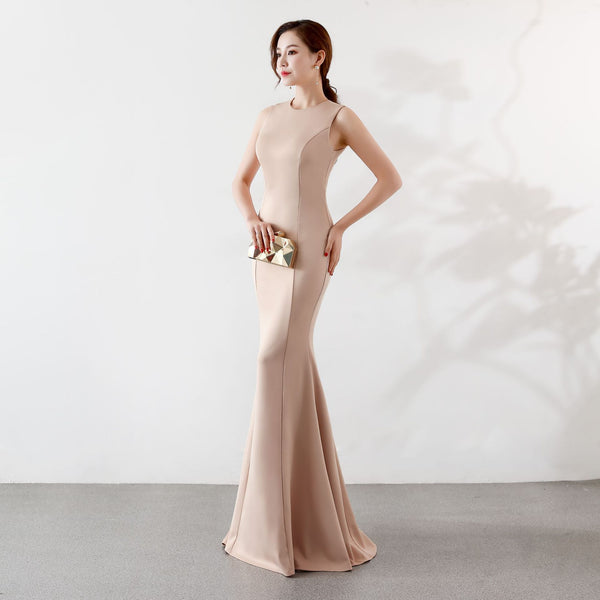 Elegant Mermaid Bridal Gown for Wedding Banquets
