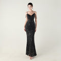 2025 Heavy Beadwork Mermaid Gown with Structured Midsection