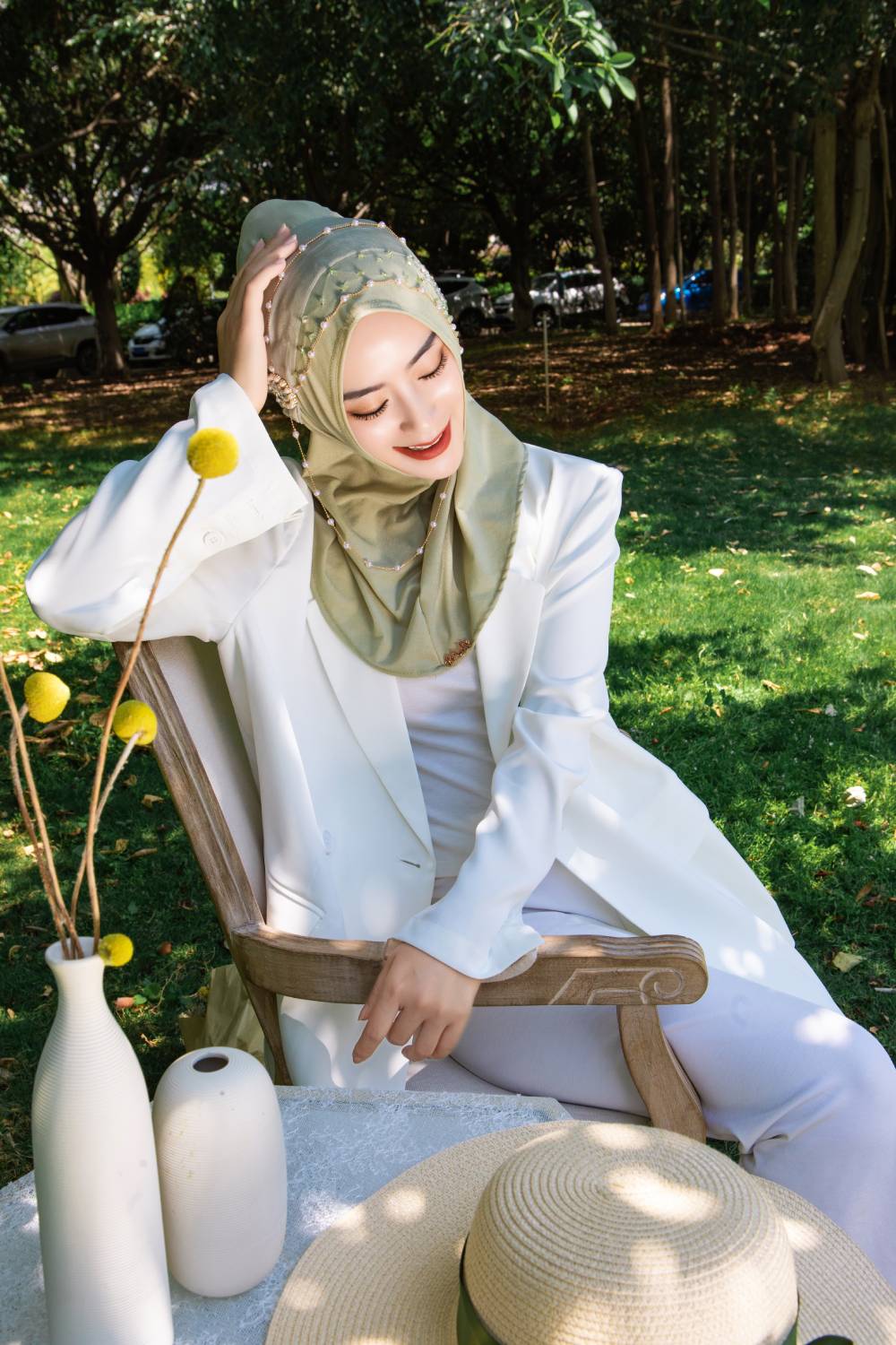 Dariya-sage radiant sogni hijab cap