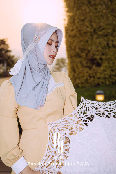 Dariya-Silver Radiant Dreams Hijab Cap