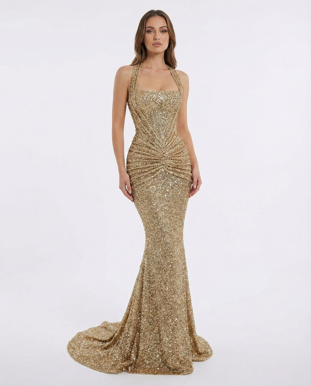 Glamorous Sequins Mermaid Prom Dress