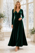 Dark Navy Winter Wedding Guest Sheath Dress Style MG_301529 front view