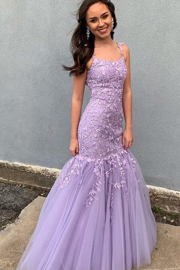 Večerní šaty s aplikacemi, tylové, dlouhé až na zem, mořská panna, bez rukávů, na běžné nošení