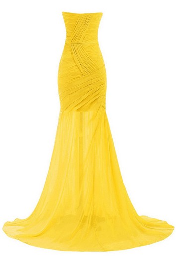 Svatební šaty s vlečkou, řasením a korálkováním