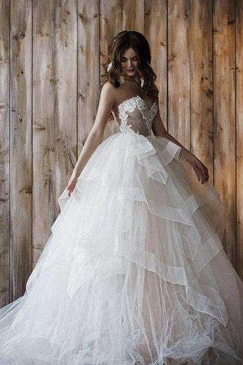 Wedding 2 In 1 Ball Gown Short Wedding Dress