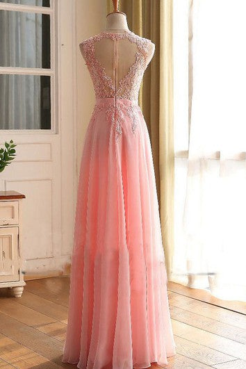 Šaty bez rukávů s áčkovou sukní, zipem na zádech, z šifonu a krajky