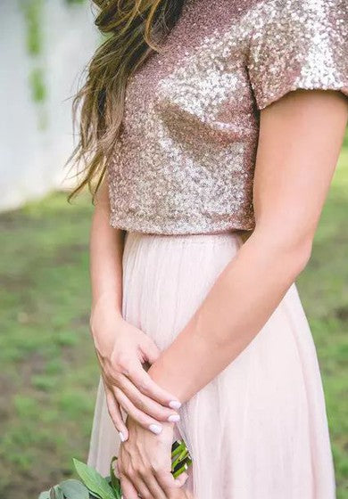 Jewel Spaghetti T-Shirt Ärmelloses Kurzarm Bodenlanges Tüll Pailletten A-Linien Kleid