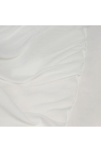 A-Linie Herzausschnitt Ärmellos Bodenlang Chiffon Brautkleid mit Hofschleppe