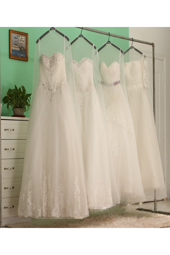 Housse à vêtements en tulle simple